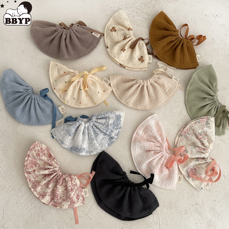 Baby Clothing Fabric - 4Layers Cotton Gauze Baby Bibs Toddlers