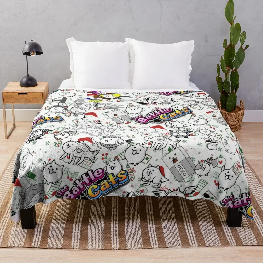Fleece Sleep Bag - Battle Cats Throw Blanket Sleeping Bag