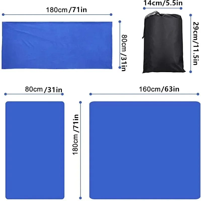 Portable Ultra-light Polar Fle - Fleece Sleep Bag recension och pris