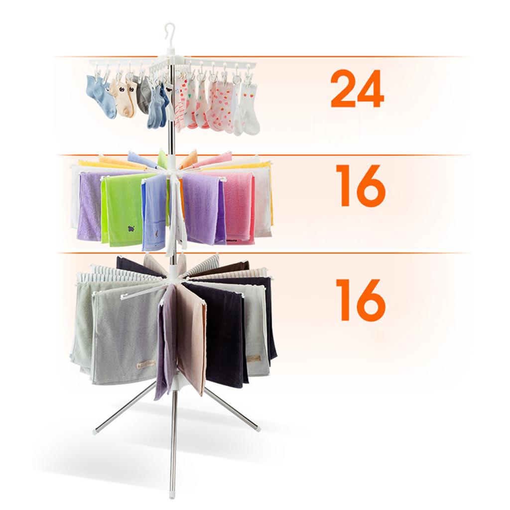 3 Tiers Foldable Drying Rack S - Baby Clothing Drying Rack recension och pris