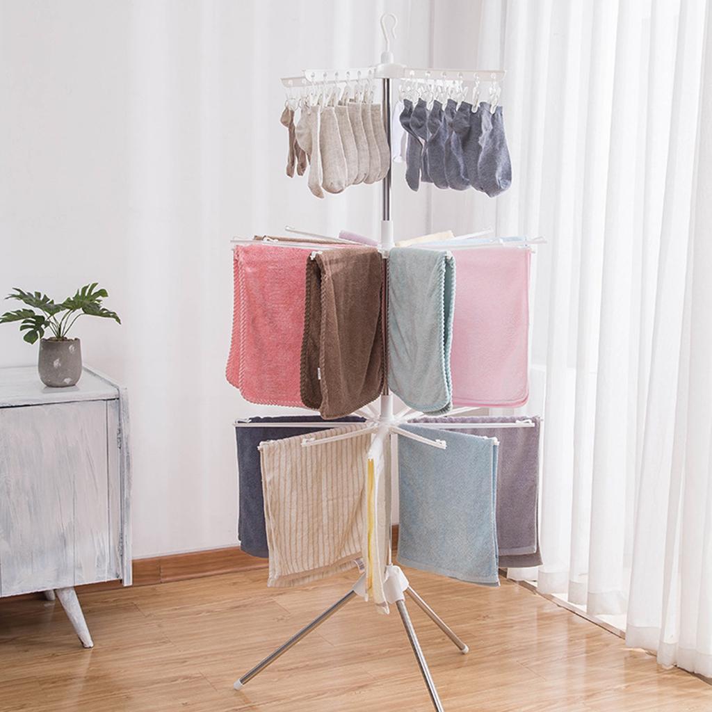 3 Tiers Foldable Drying Rack S - Baby Clothing Drying Rack recension och pris