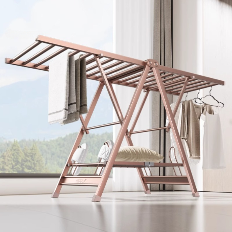 Four Seasons Folding Hanger fo - Baby Clothing Drying Rack recension och pris