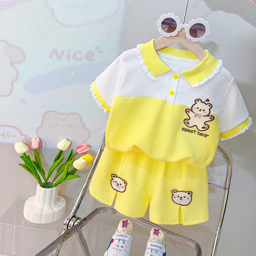 Summer Baby Girls T Shirt Shor - Baby Clothing Hong Kong recension och pris
