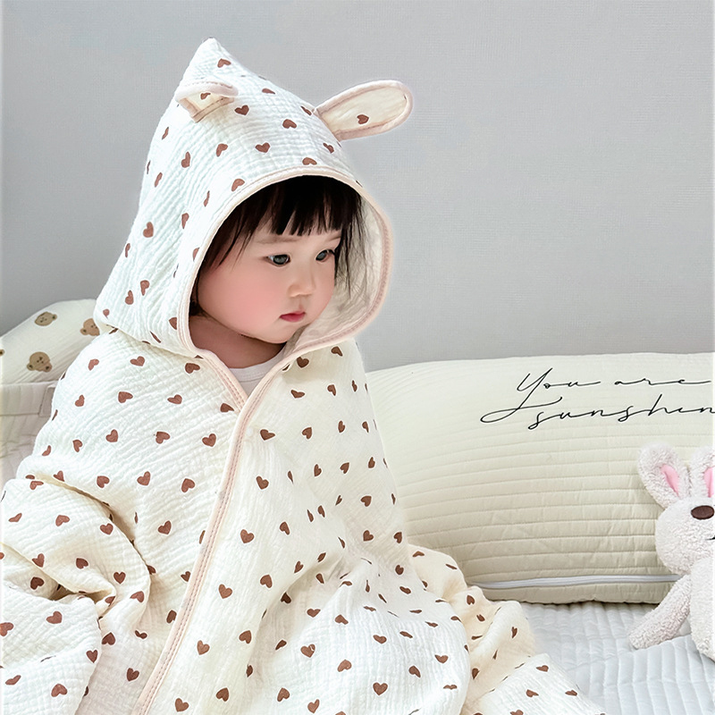 Baby Bath Towel 4 Layers Gauze - Baby Clothing Fabric recension och pris
