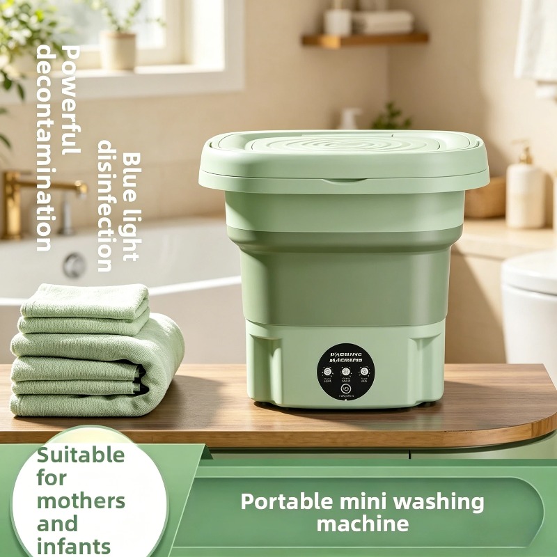 Portable Folding Mini Washing  - Baby Clothing Washing Machine recension och pris