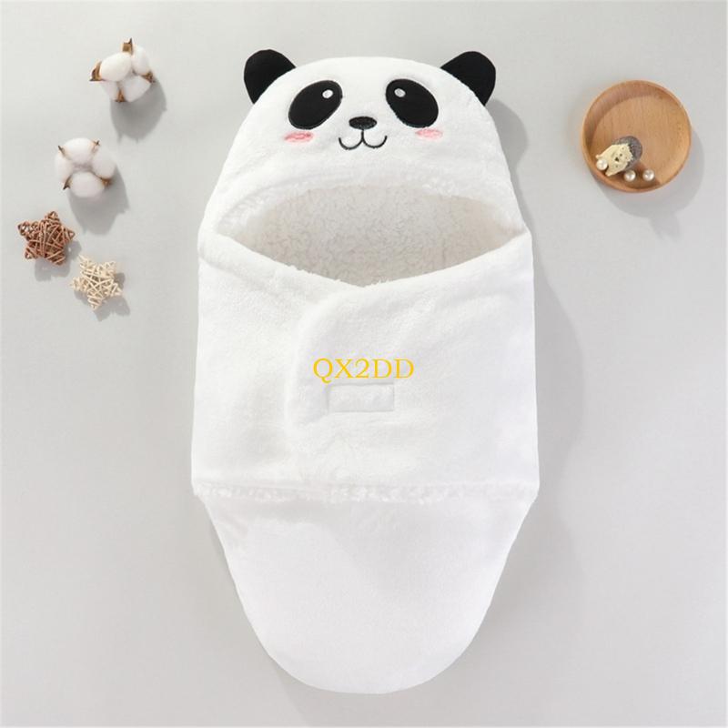 QX2D Newborn Baby Wrap Blanket - Fleece Sleep Bag recension och pris
