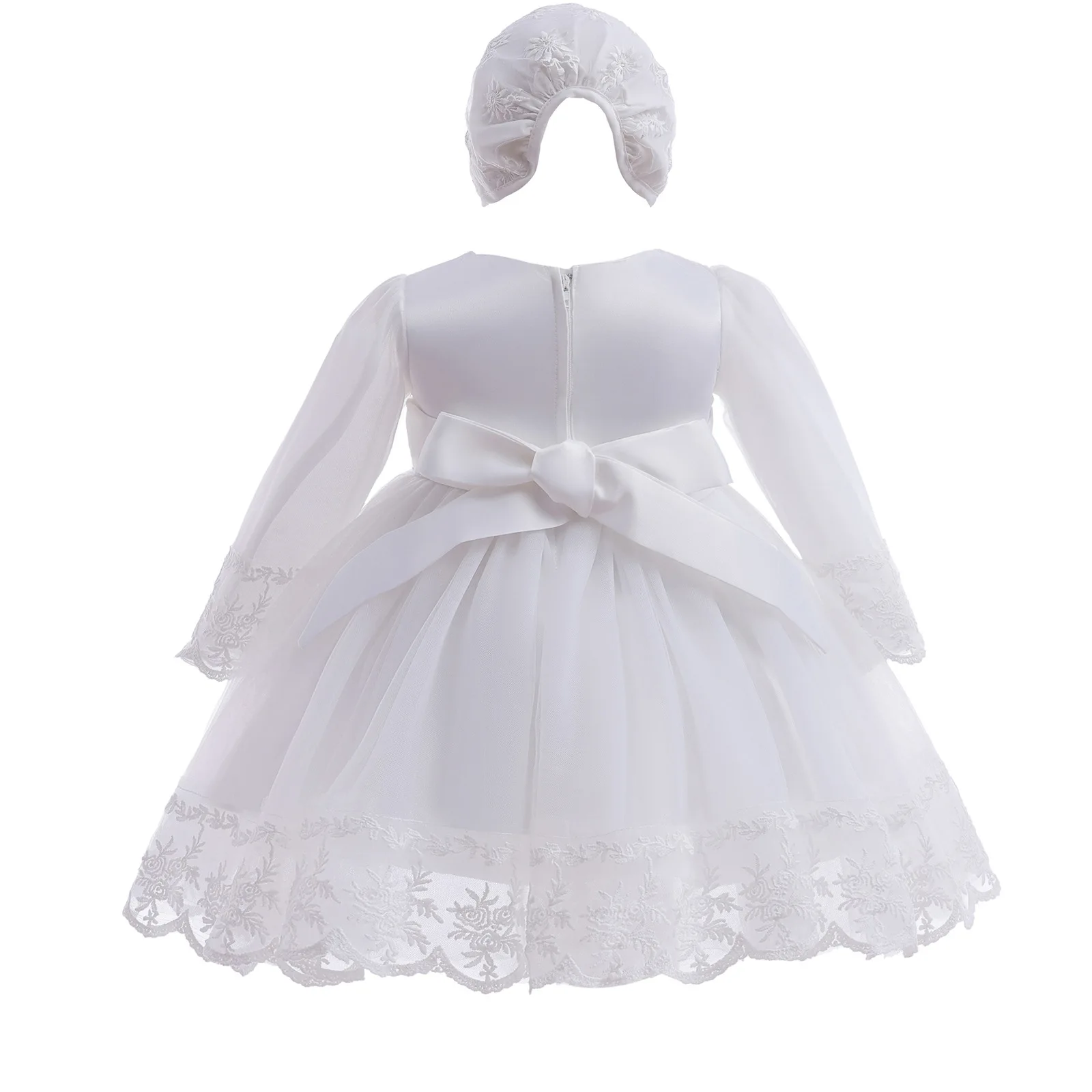 Baby Girl Dress White Embroide - Baby Clothing Yarn recension och pris