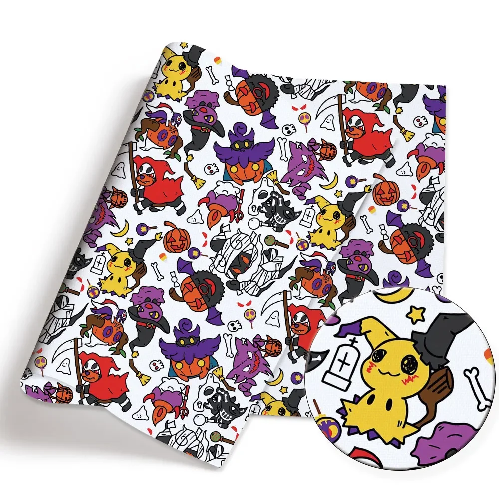 Pokemon Cartoon Fabric140*50cm - Baby Clothing Fabric recension och pris