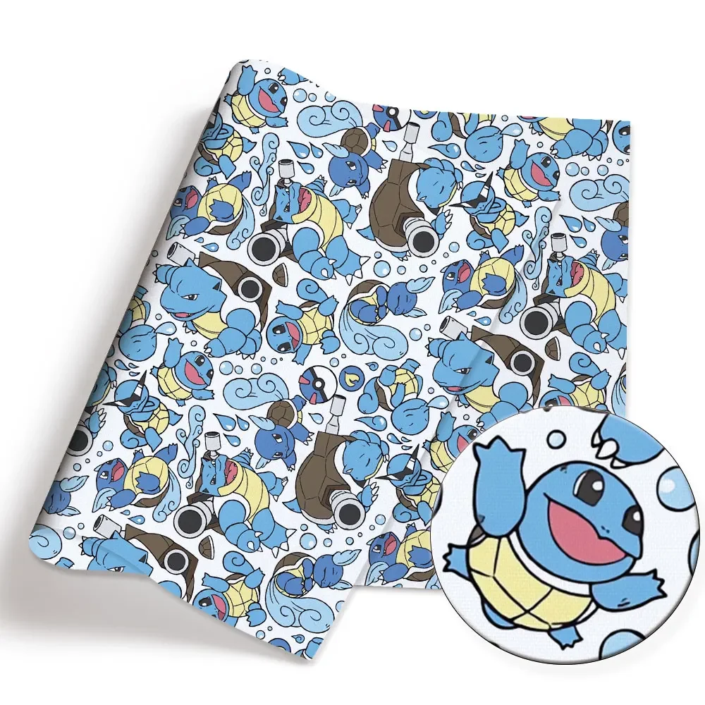 Pokemon Cartoon Fabric140*50cm - Baby Clothing Fabric recension och pris