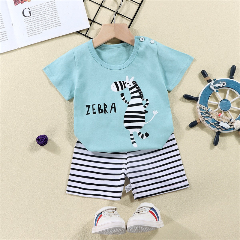 Cotton Tees+Shorts 2-piece Tra - Baby Clothing On Sale recension och pris