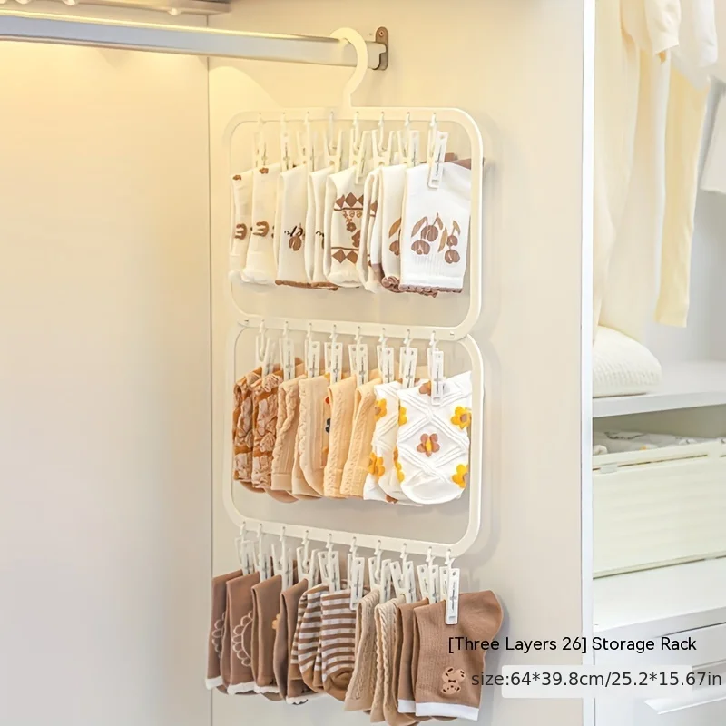 Multi-clip Baby Hanger, Househ - Baby Clothing Drying Rack recension och pris