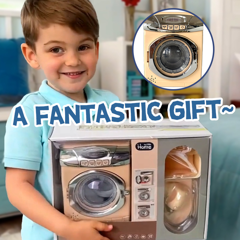 Kids Pretend Washing Machine P - Baby Clothing Washing Machine recension och pris