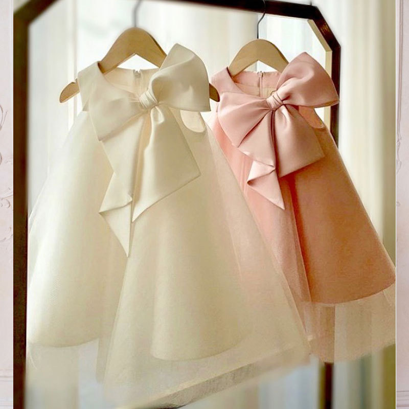 Summer Big Bow Baby Girl Dress - Baby Clothing On Sale recension och pris