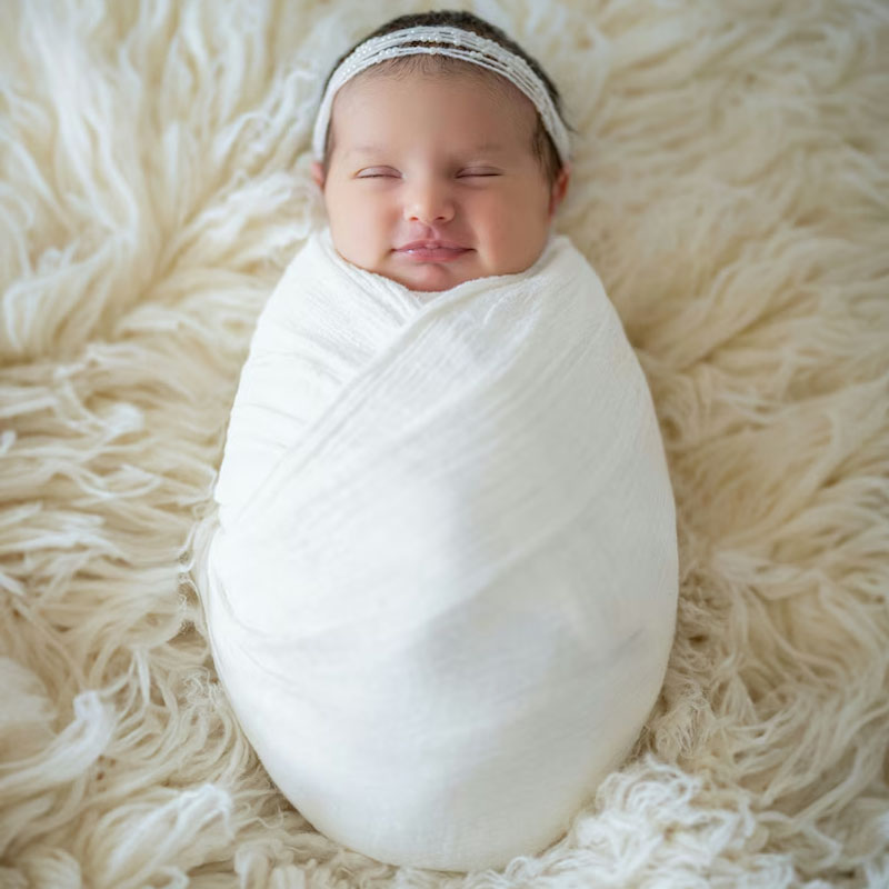 1pcs/ Newborn Photography Wrap - Baby Clothing Fabric recension och pris