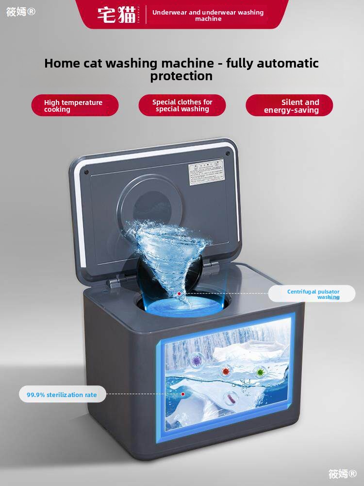 Zhaicat Fully Automatic Compac - Baby Clothing Washing Machine recension och pris