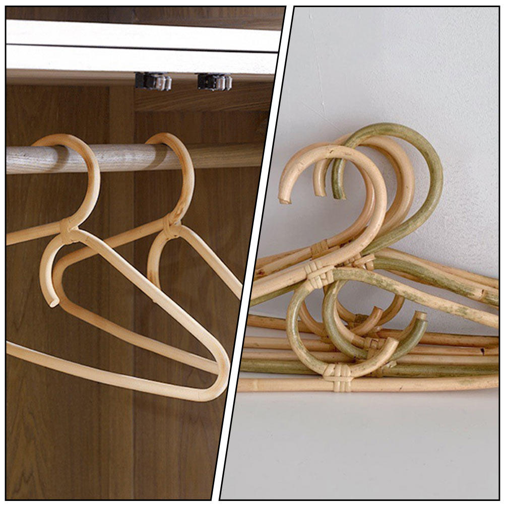 1Pcs Kids Rattan Clothes Hange - Baby Clothing Drying Rack recension och pris