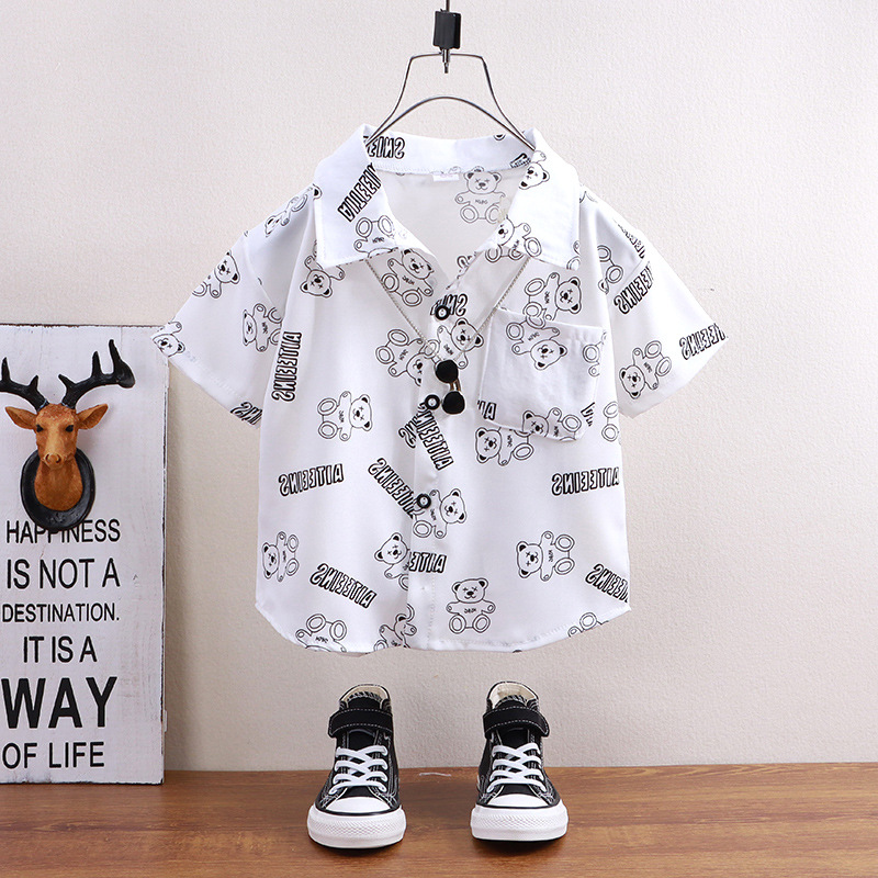 Children's shirts summer style - Baby Clothing Hong Kong recension och pris