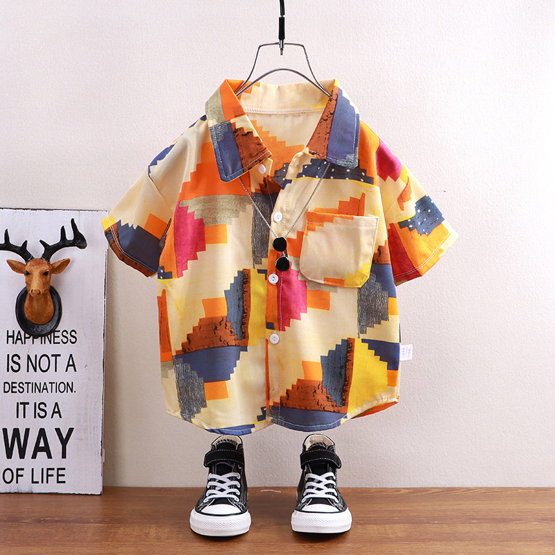 Children's shirts summer style - Baby Clothing Hong Kong recension och pris
