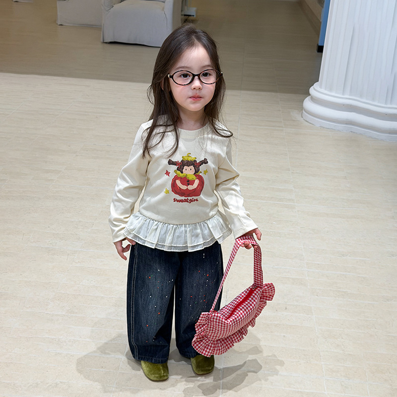 Girls T-shirt 2026 Spring and  - Baby Clothing Yarn recension och pris