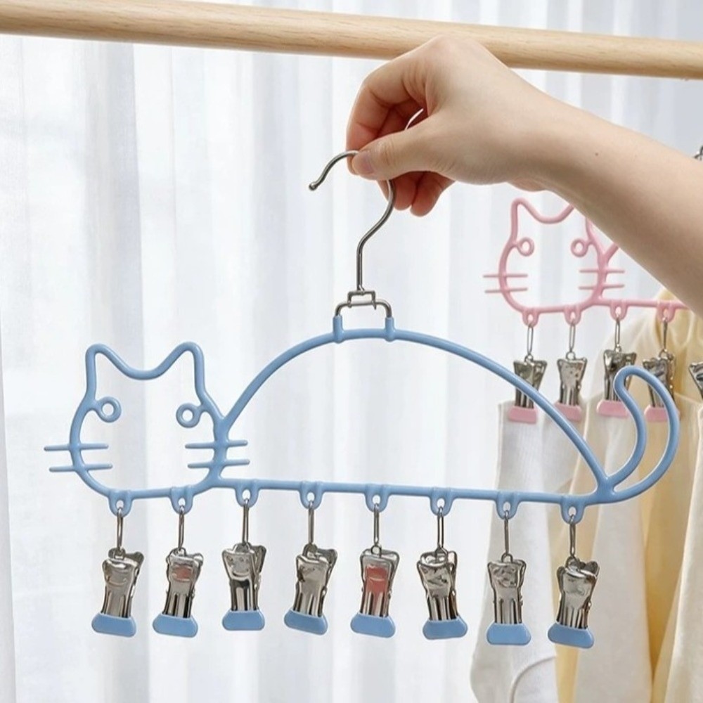 Cat Shape Socks Drying Rack Wa - Baby Clothing Drying Rack recension och pris