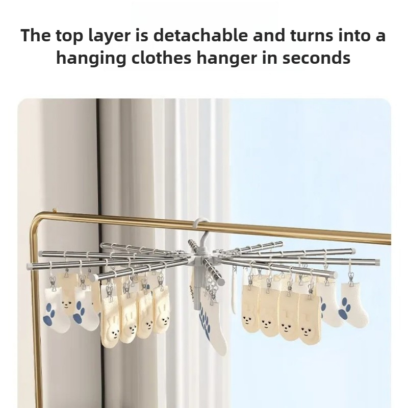 Baby Clothes Drying Rack-Folda - Baby Clothing Drying Rack recension och pris